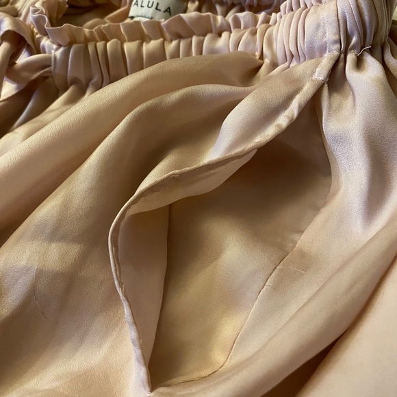 Talula pink satin skirt - Picture 7 of 8